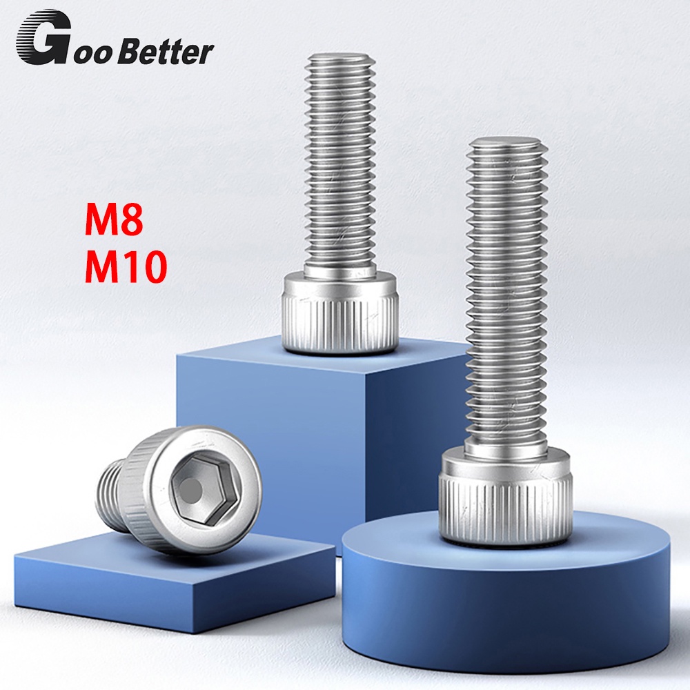M8/M10 Socket Head Cap Screws Allen Key Bolts 316 Stainless Steel