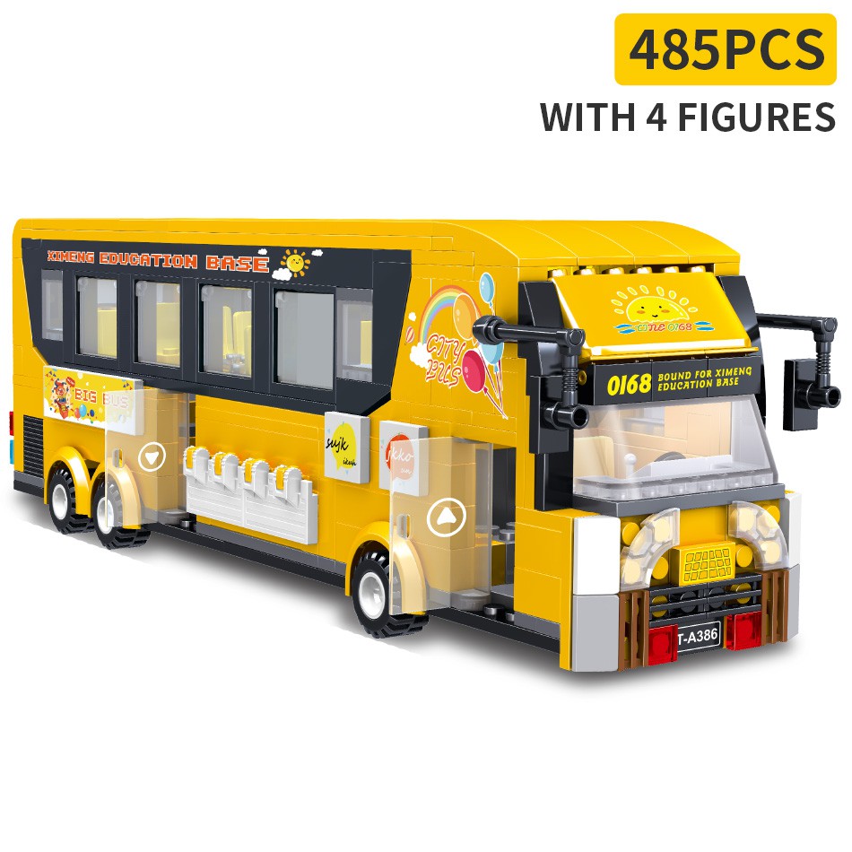 lego yellow bus