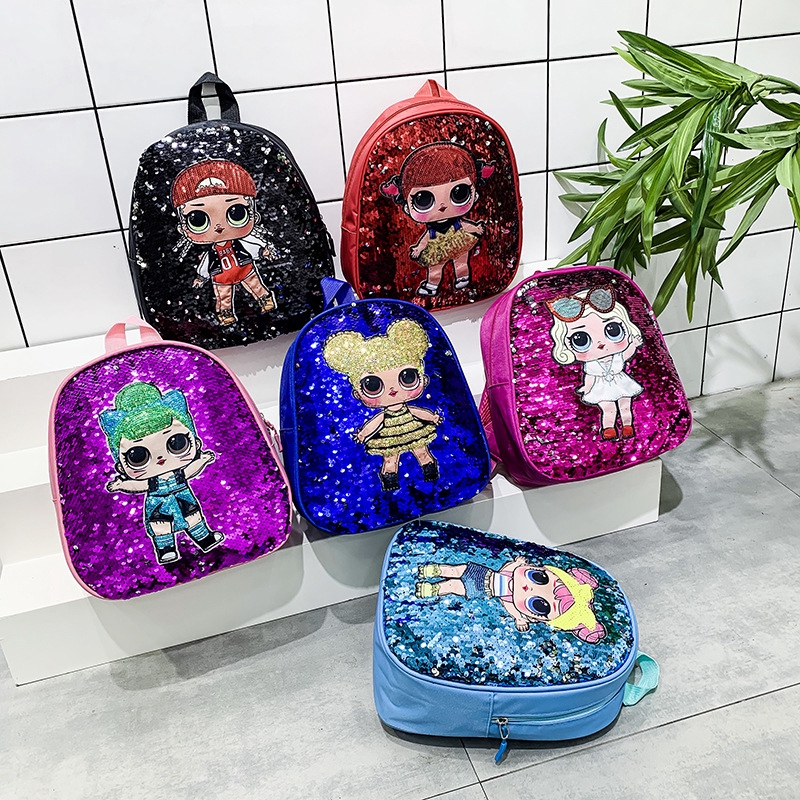 lol sequin backpack