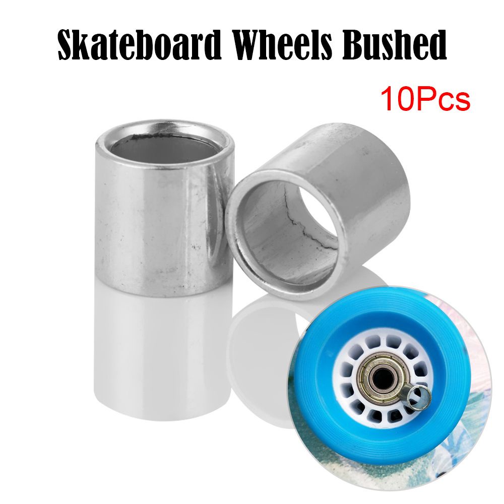 Outdoor Sports Bearing Bushing Spacer Aluminium Skate Wheel Accessories 8PCS/Kit 