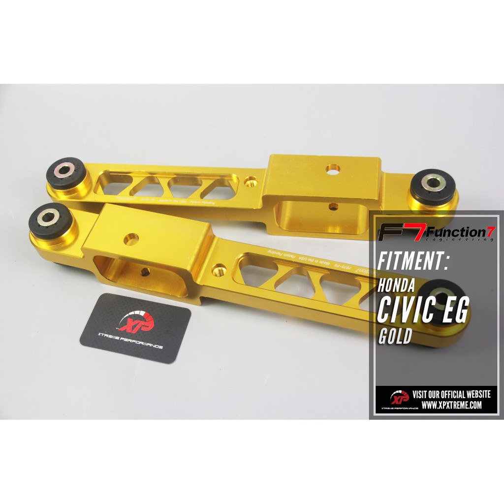 Function 7 Rear Lower Arm Honda Eg With Absorber Version 2 Gold Shopee Singapore