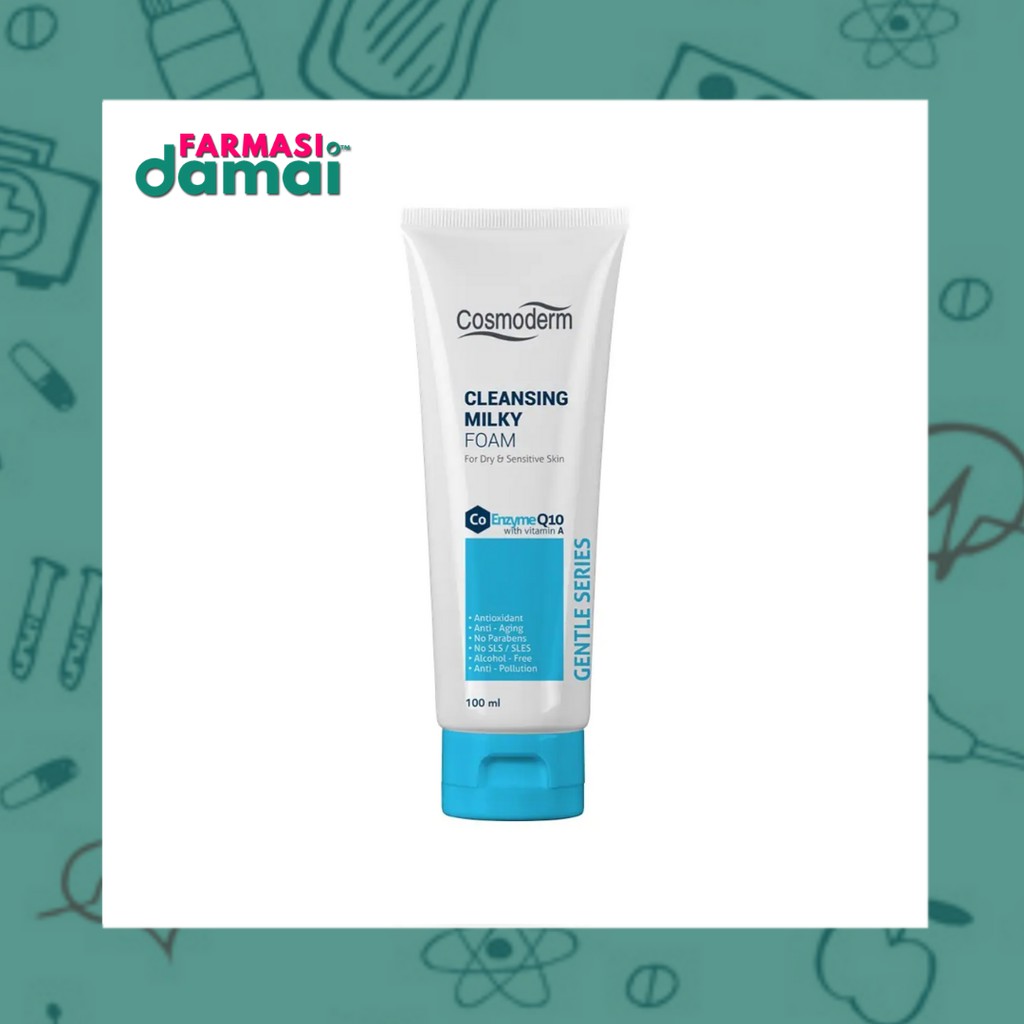 cosmoderm cleansing milky foam