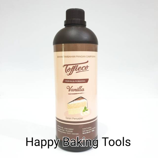 Toffieco vanilla Paste 1kg, Toffieco Flavor halal vanilla Paste, halal