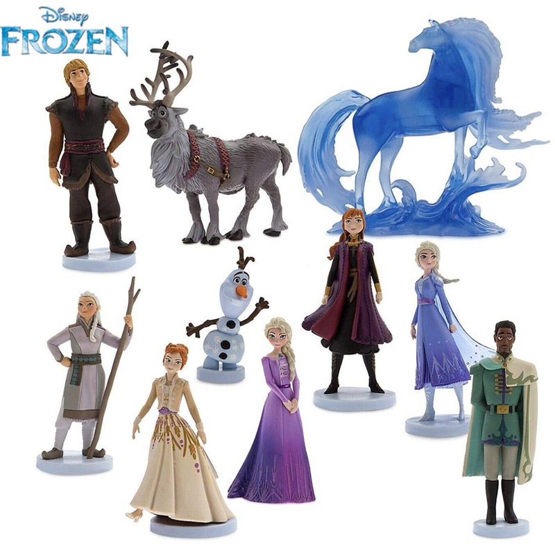 frozen and frozen 2 mega figure set