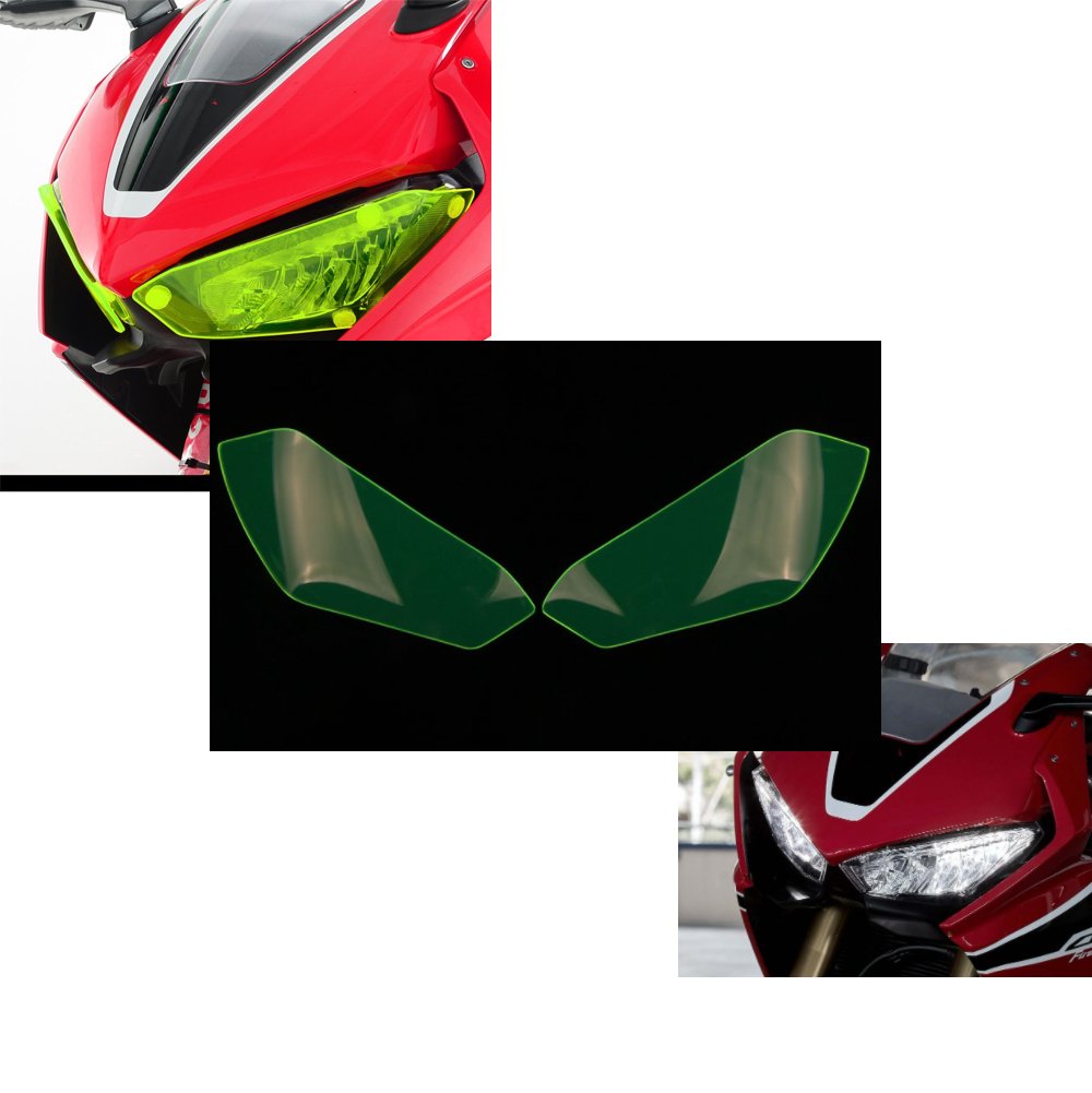 REALZION for Honda CBR1000RR 2017 2018 Motorcycle Front Headlight Cover Screen Light Protection Lens Protector CBR100 100RR CBR 1000 RR