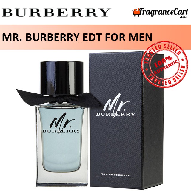 mr burberry black