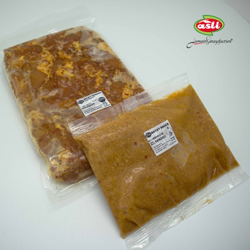 Pan Fry Chicken Hot & Spicy Satay Halal Frozen (No MSG