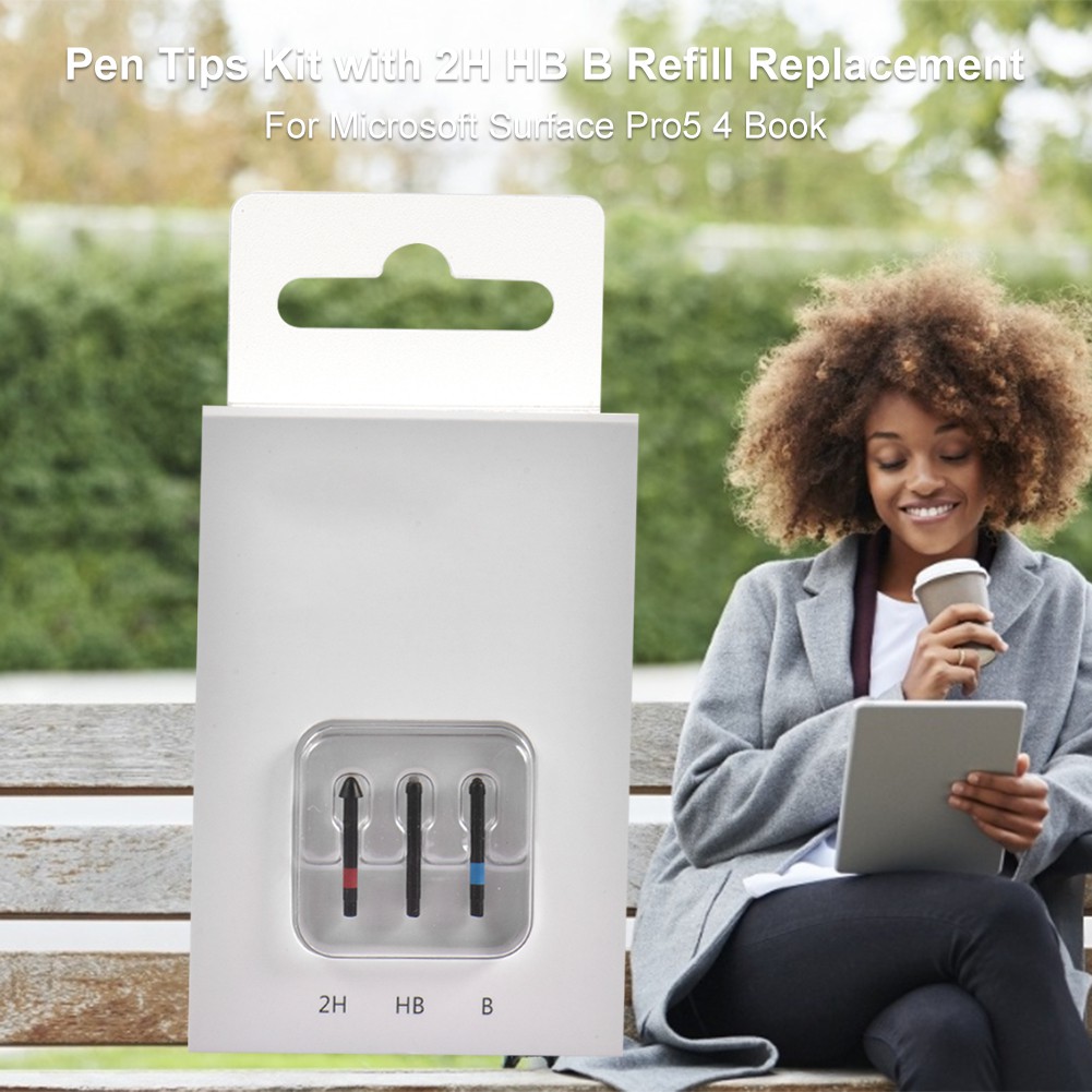 Pen Tips Kit With 2h Hb B Refill Replacement For Microsoft Surface Pro5 4 Book Shopee Singapore