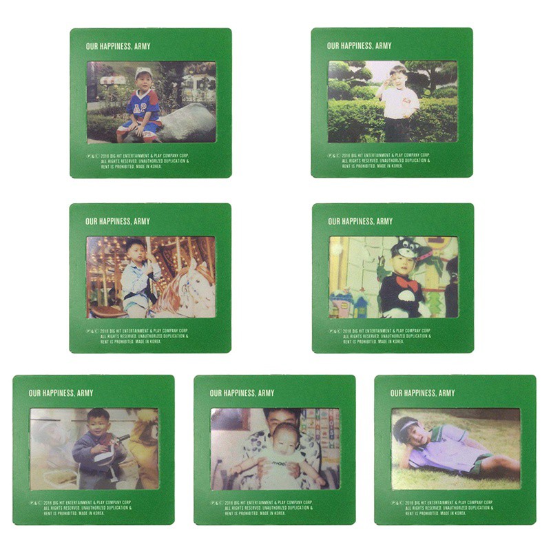 Season S Greetings Baby Photo Film Photocard Official Goods Bts Childhood Photo Official Same Paragraph Shopee Singapore