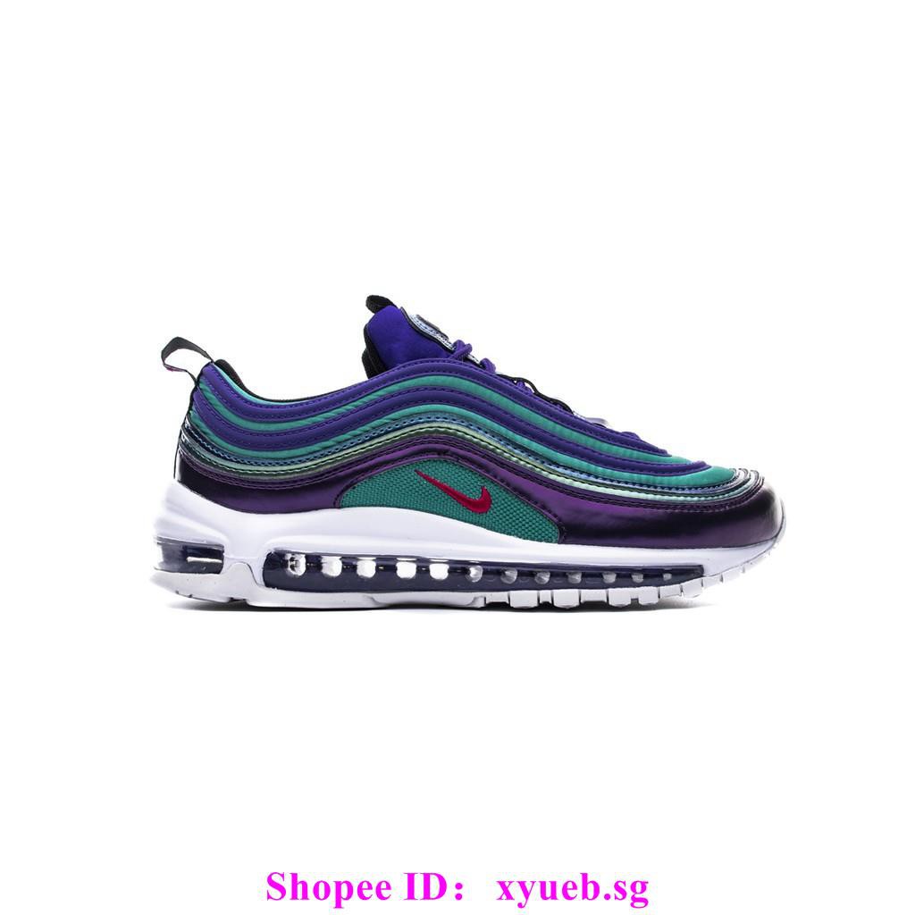 purple pink blue air max 97