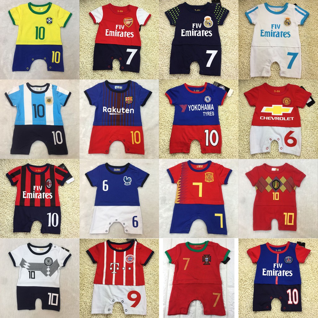 infant soccer jersey