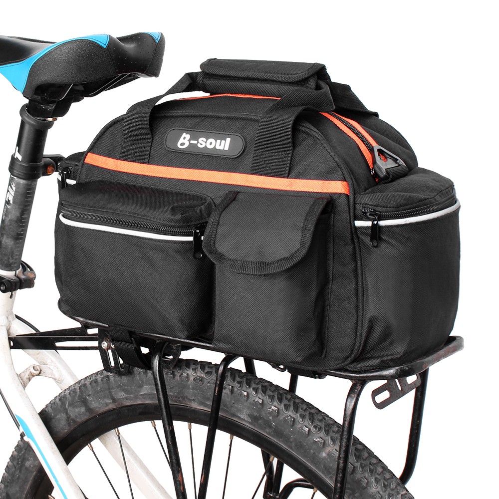 bike bag and rack