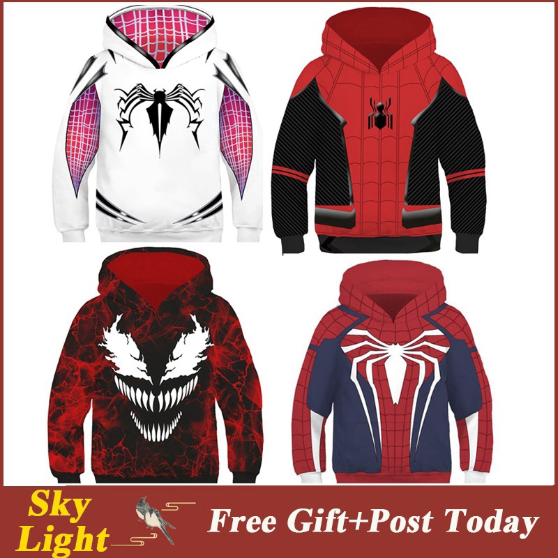 venom cosplay hoodie