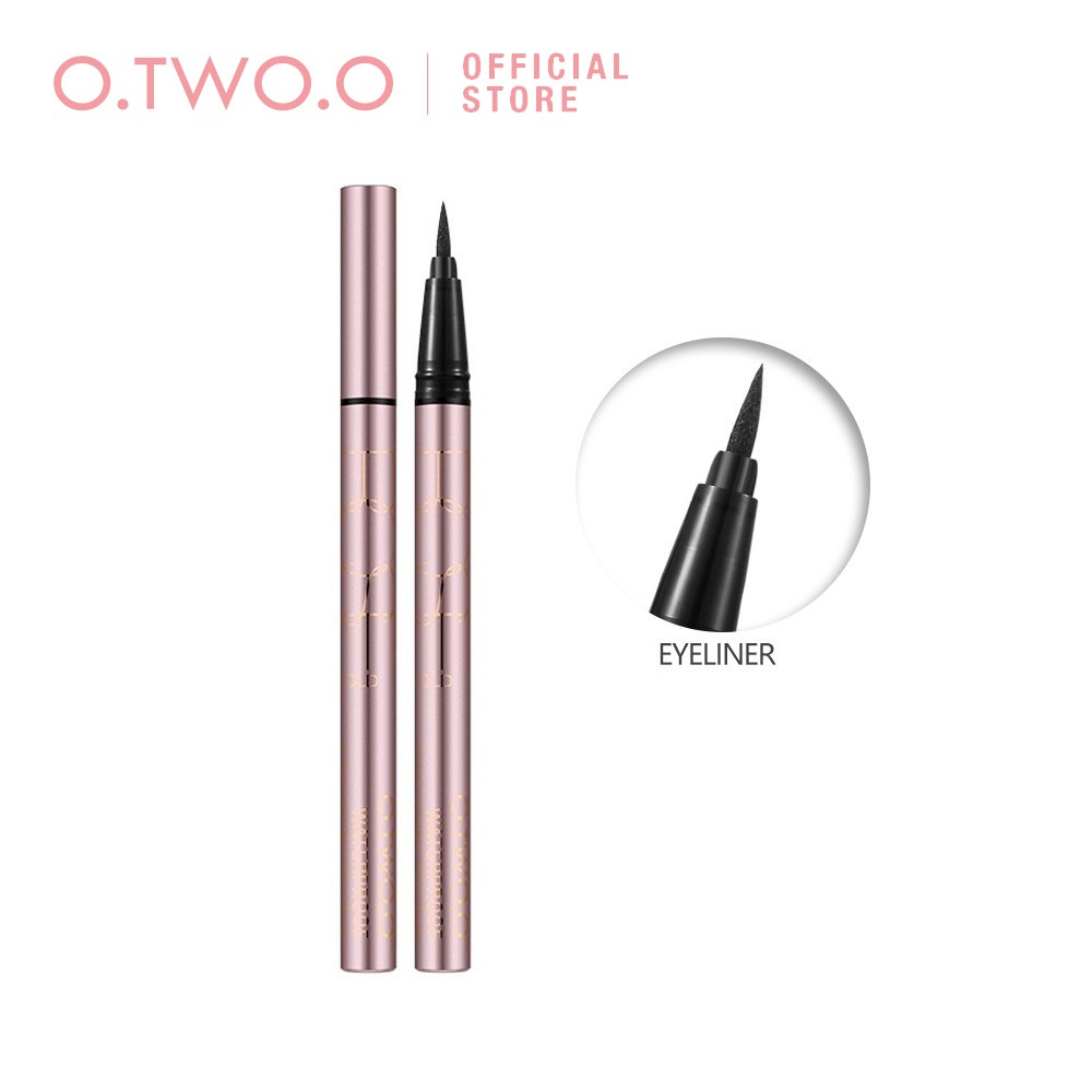 O.TWO.O Black Liquid Eyeliner Eye Makeup Waterproof Long Lasting