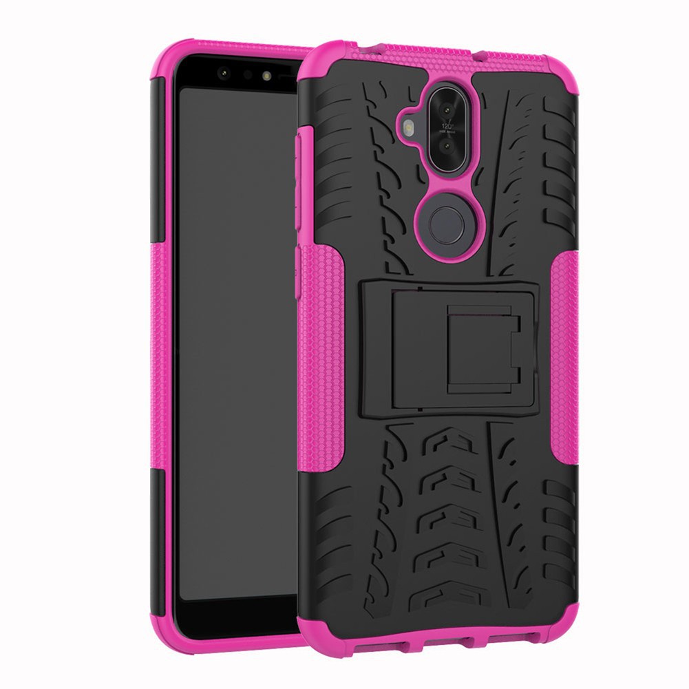 For Asus Zenfone 5 Lite 5q Zc600kl Case Shockproof Armor Stand Holder Back Cover Shopee Singapore