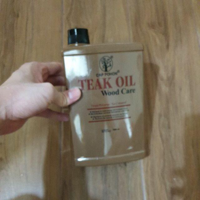 Cap Pohon Teak Oil Wood Care 1000ml Shopee Singapore