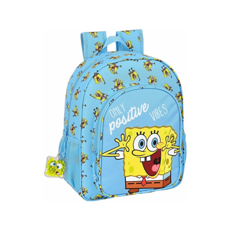 Ready stock in SG, ORIGINAL, SpongeBob Backpack Positive Vibes