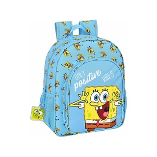 Ready stock in SG, ORIGINAL, SpongeBob Backpack Positive Vibes #0