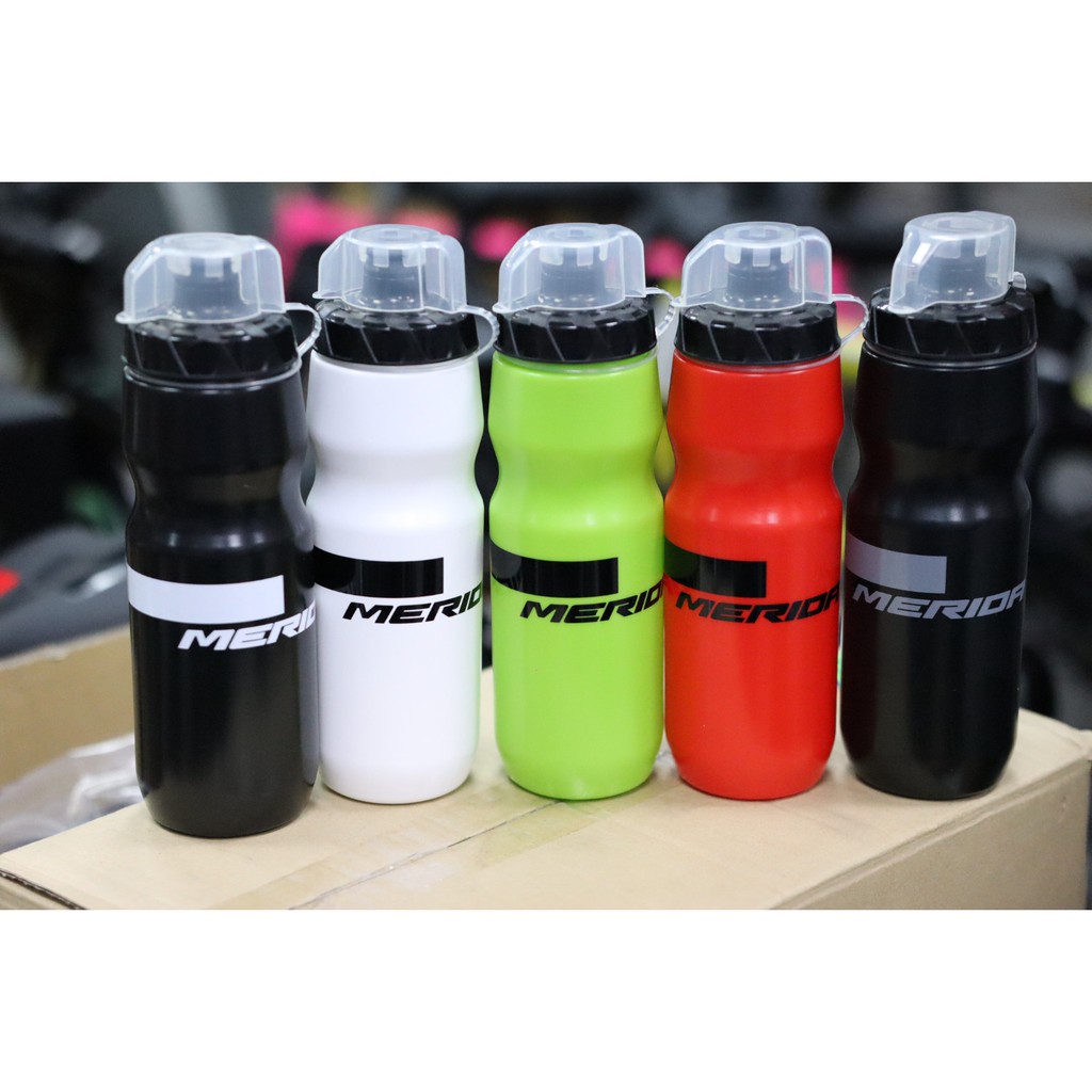 cycling bottle with dust cap