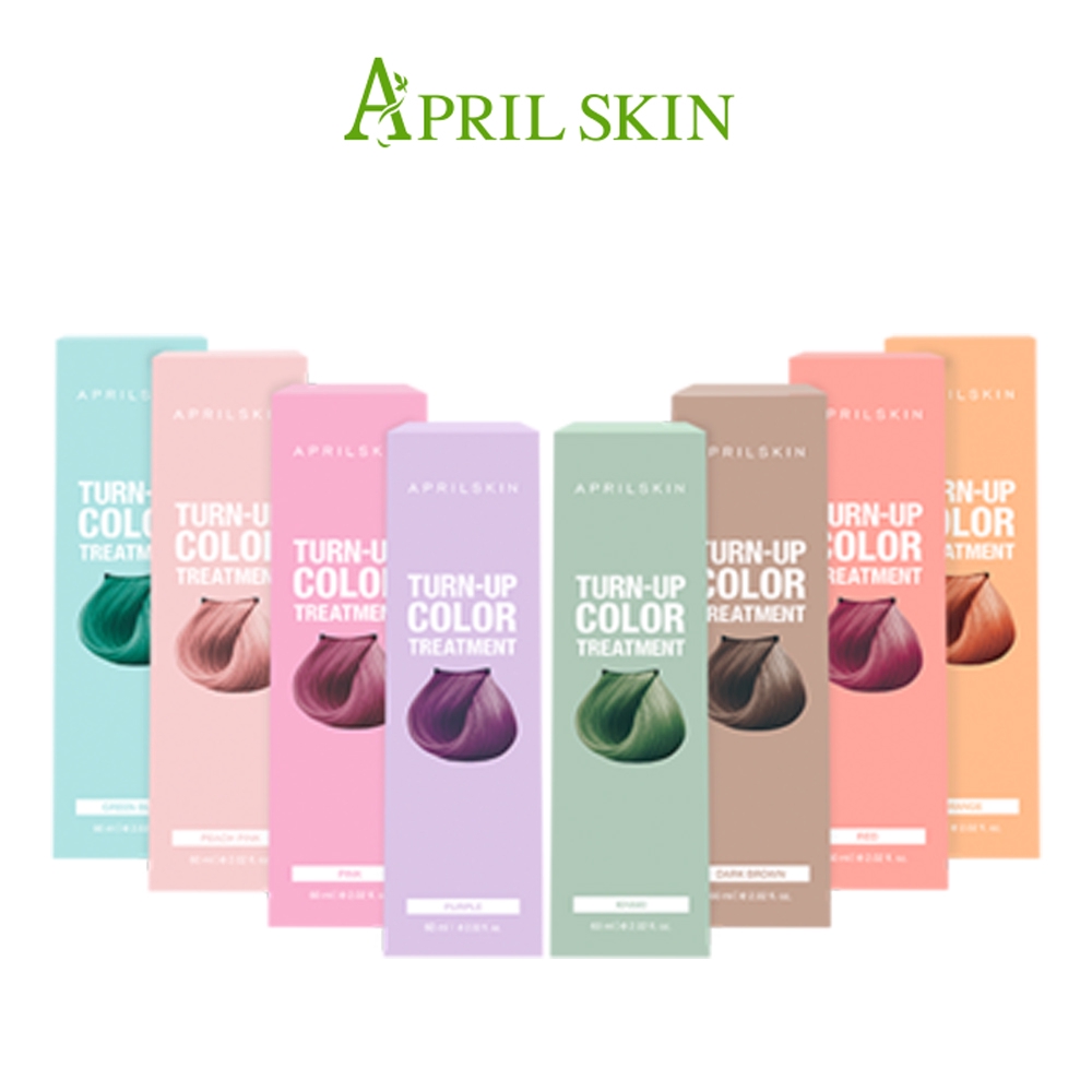 April Skin Turn Up Color Treatment Hair Dye (60ml) | Shopee Singapore