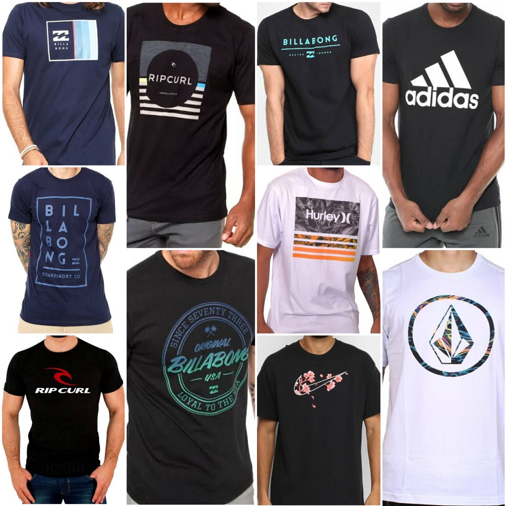 Camisetas de store marca atacado brás