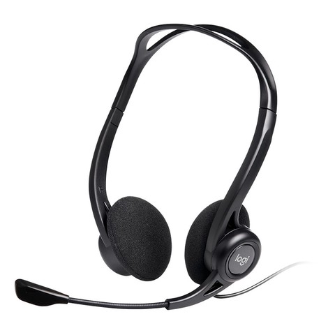 audio headset with microphone