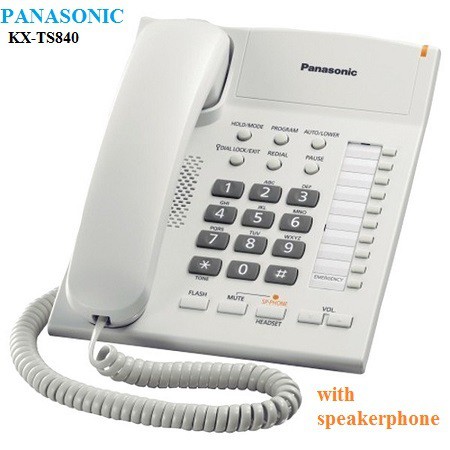 Panasonic Kx Ts820 Desk Telephone White Export Shopee Singapore