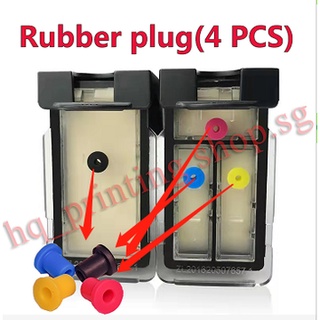 Compatible HP 61 62 63 65 67 678 680 60 21 22 Canon 745 746 810 811 740 741 760 761 Ink cartridge rubber silicone plug