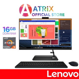 【MS Office|Express Delivery】IdeaCentre AIO 3 27ALC6 F0FY0047ST/F0FY0046ST | 27” FHD | R5 5500U/R7 5700U | 16GB/512GBSSD