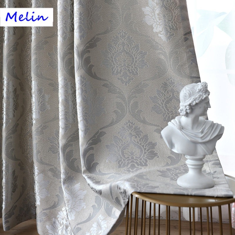 Fabric Elegant Blackout Curtains For Living Room Pink Blinds