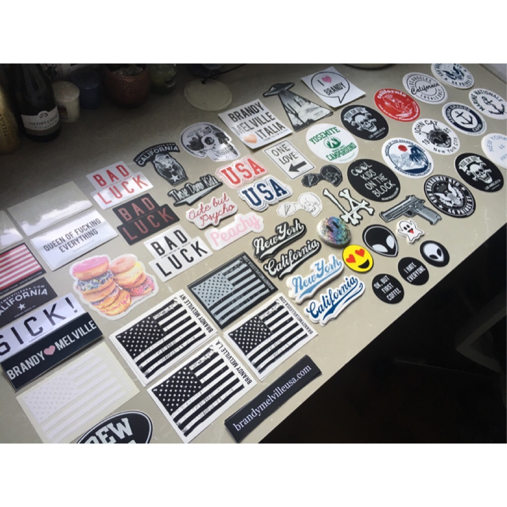 rare brandy melville laptop stickers shopee singapore