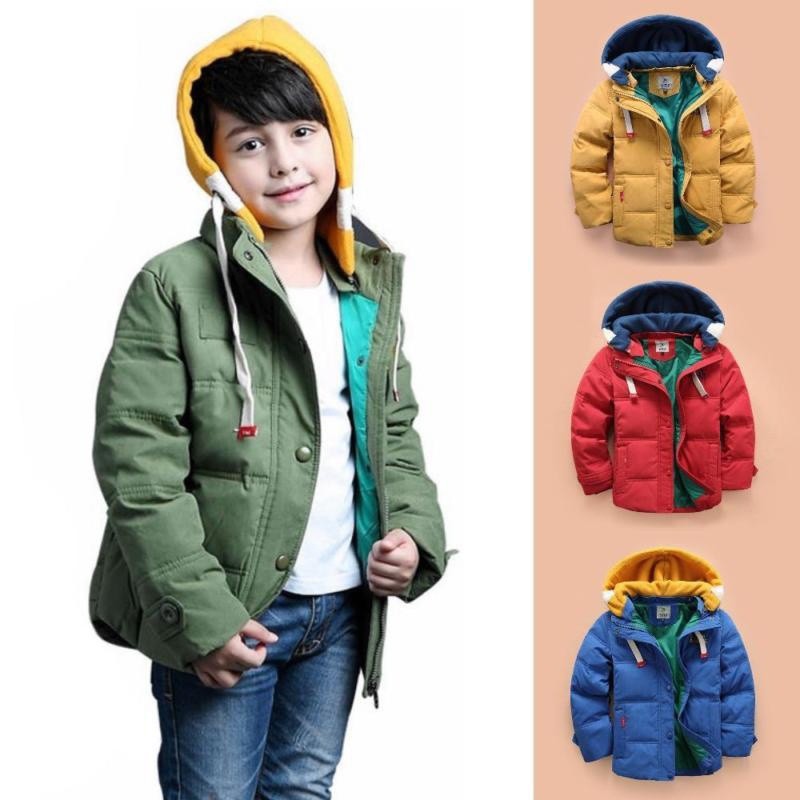 boys down jacket with hood