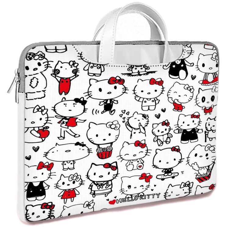 Hello kitty Laptop Bag PU Waterproof Portable Computer bag customize