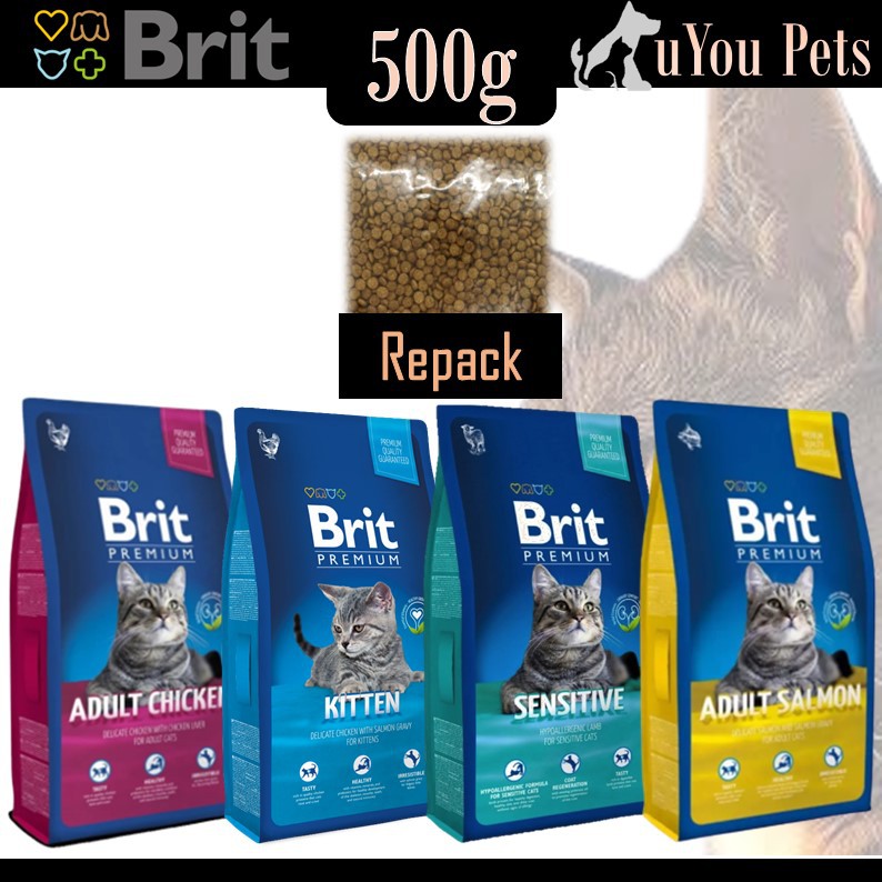 brit premium cat adult salmon