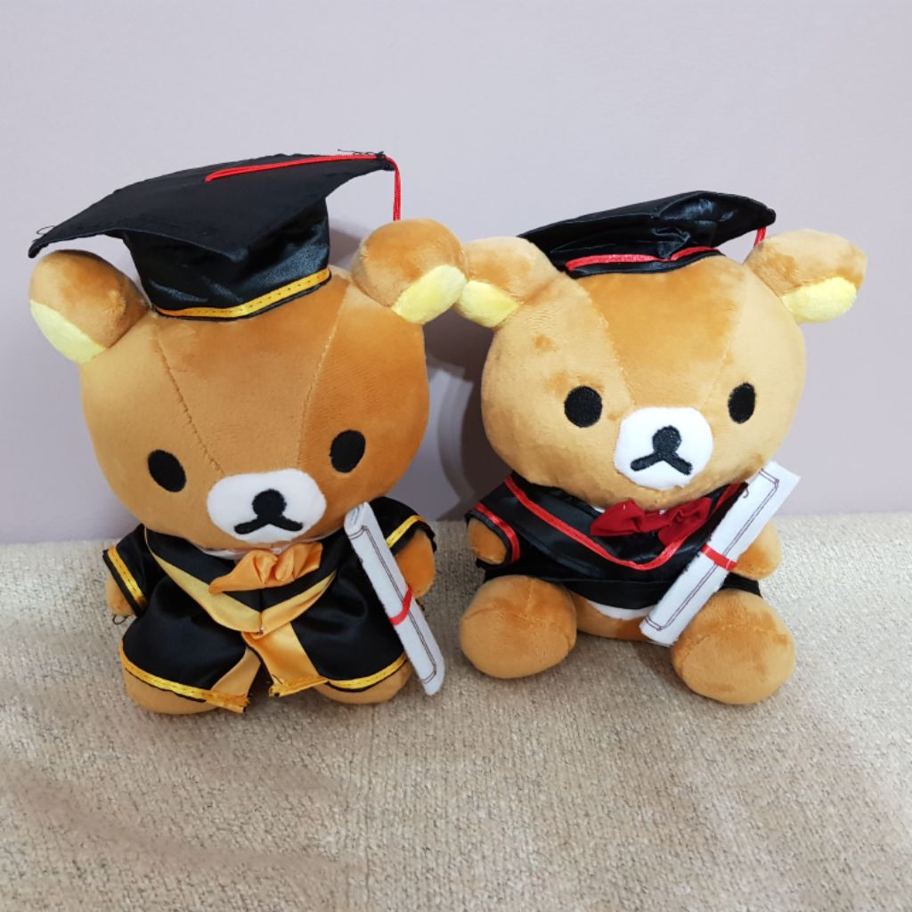 rilakkuma graduation plush