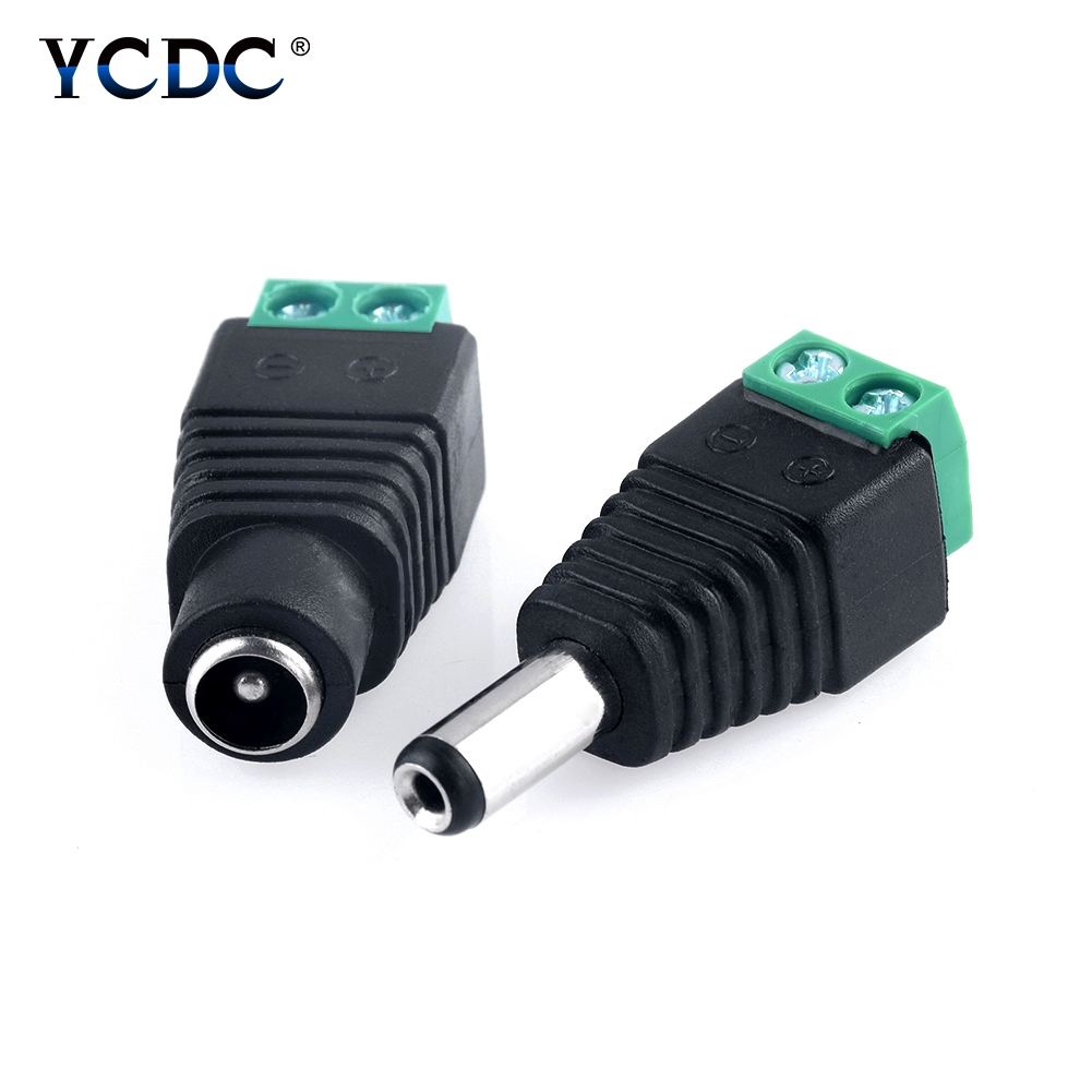 DC 12V Cable Connector Wire 5.5x2.1mm Male Female Plug Cable for LED Strip CCTV
