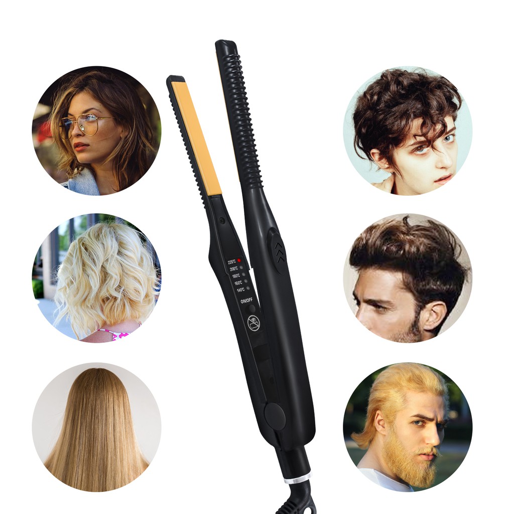 UKLISS Automatic Iron Ceramic Hair Curler Hair Straightener Professional  Auto Rotating Styling For Girls And Boys | Shopee Singapore