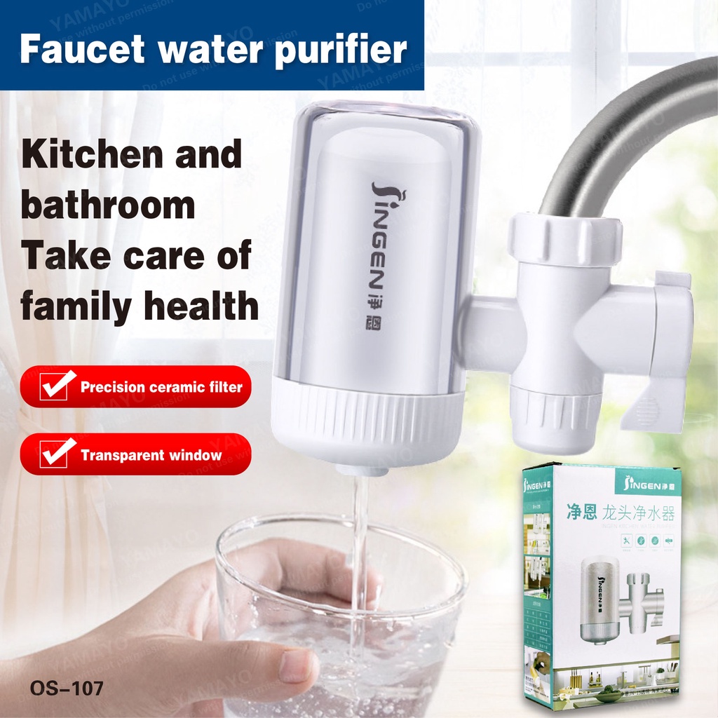 Ceramic Faucet Mount Water Purifier Ceramic Water Filtration System