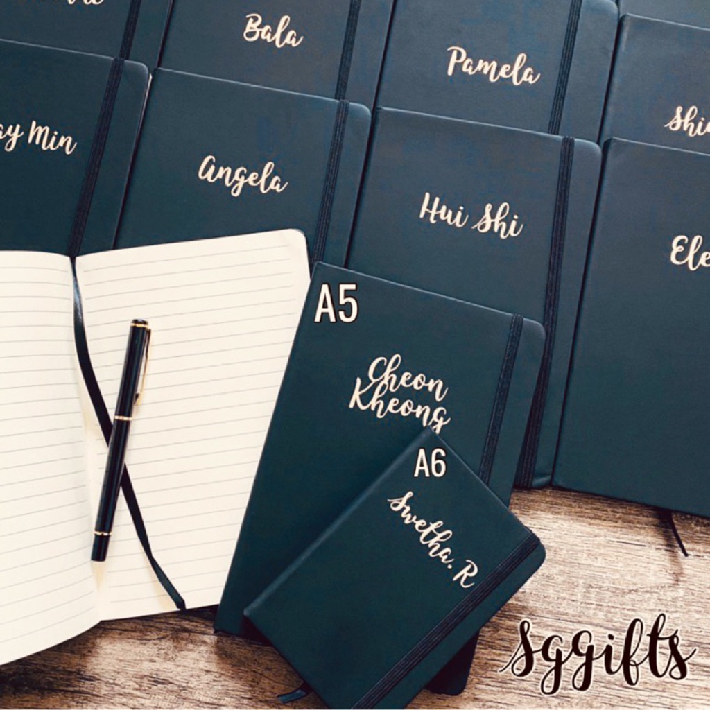 Personalised Notebook Dairy A5 A6 Memo Book Journals Gift Special