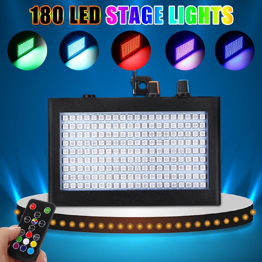 180 Led Strobe Stage Flashing Lights Disco Dj Sound