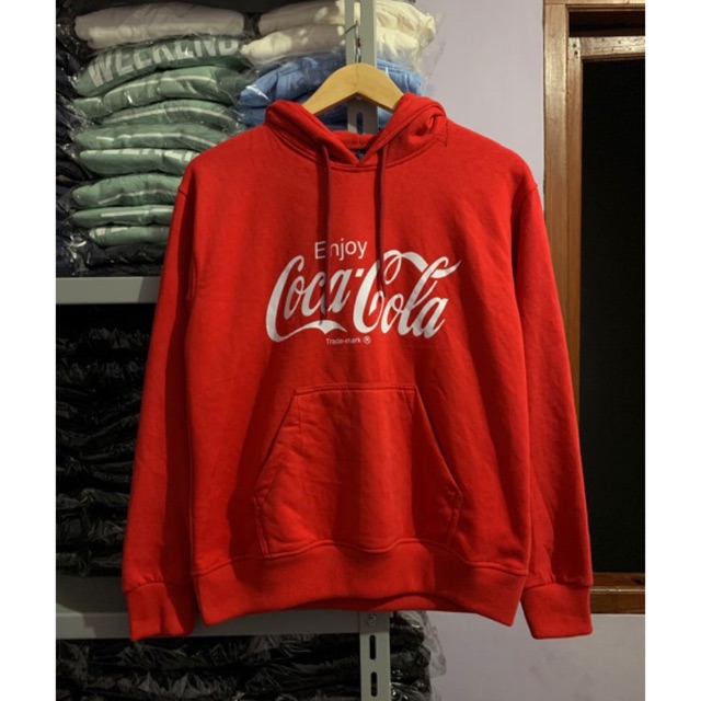 coca cola red hoodie