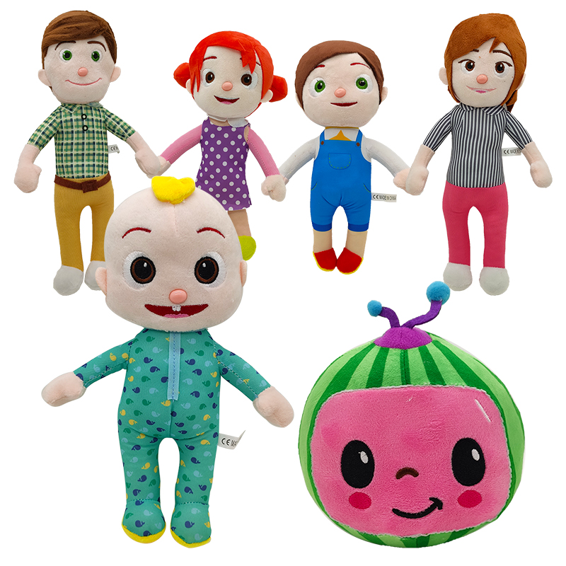 cocomelon jj plush doll
