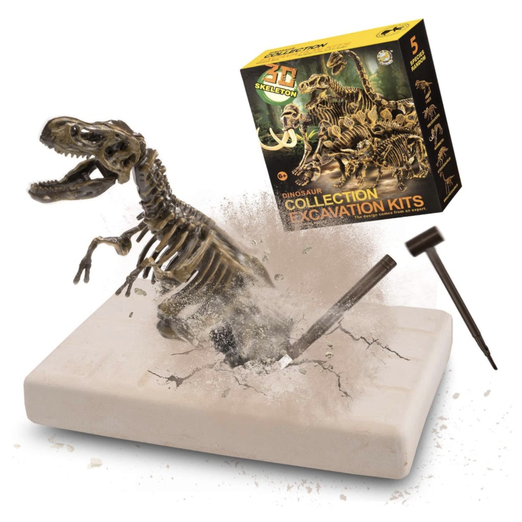 [SG LOCAL SELLER] D.I.Y Dinosaur Excavation Set Fossil Clay Sand