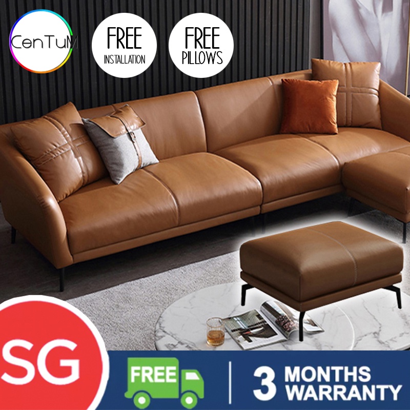 Saddle Leather Sofa Singapore Baci Living Room