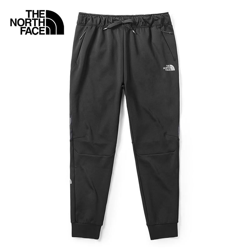 black north face joggers mens