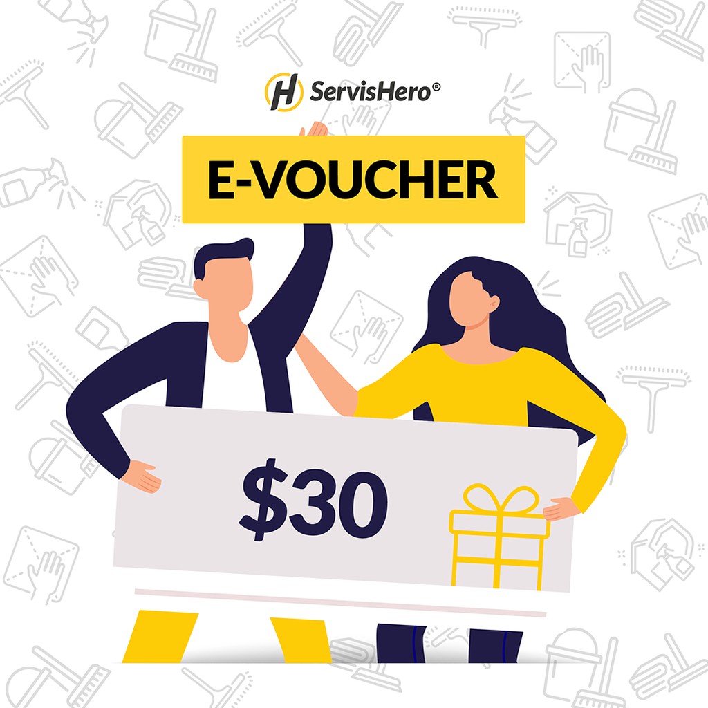 E Voucher Sgd30 From Servishero Your Favourite Home Services In Singapore Shopee Singapore