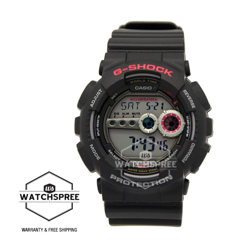 Casio G-Shock Extra Large Series Black Resin Band Watch GD100-1A GD-100 ...