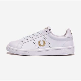 fred perry b721 leather white