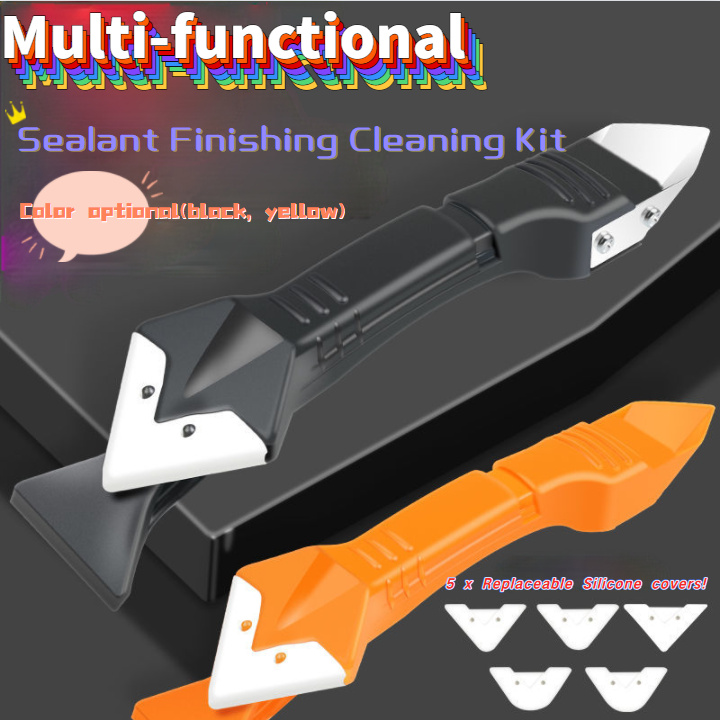 Silicone Sealant Scraper Caulking Grouting Tool Sealant Finishing Kit