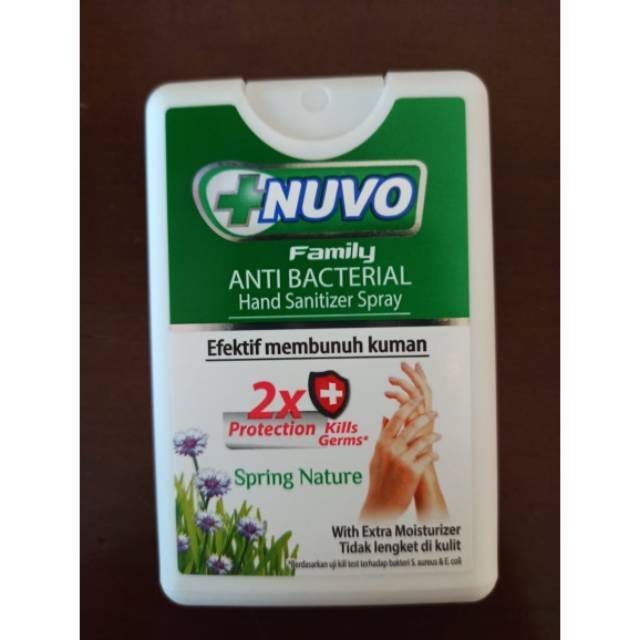 Nuvo Hand Sanitizer Spray 18ml / 85ml (Spring Nature / Fresh blossom